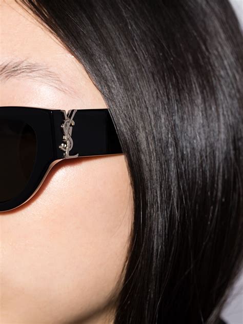 ysl sonnenbrille damen schwarz|Saint Laurent Sonnenbrillen .